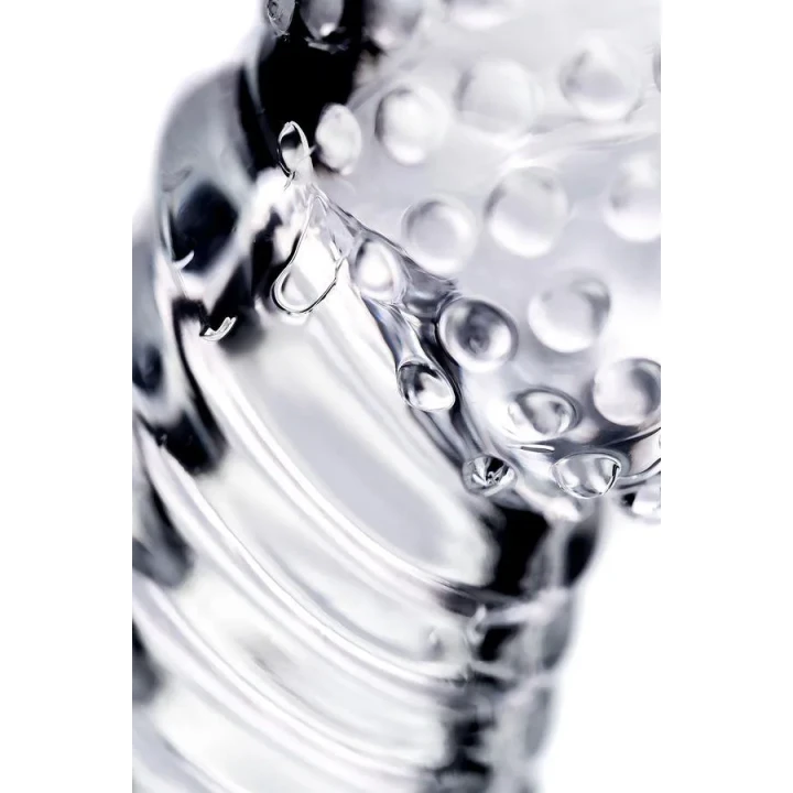 Nasadka powiększająca penisa A-toys, silikonowa, przezroczysta, 8,5 cm