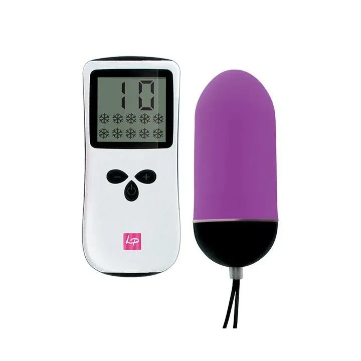 Jajko wibrujące LoversPremium z pilotem bezprzewodowym, 10 trybów, zasięg 10m