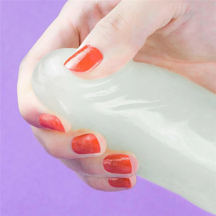 Dildo Lumino Play 10'' - TPE, świecący w ciemności, realistyczna tekstura, łatwy w użyciu