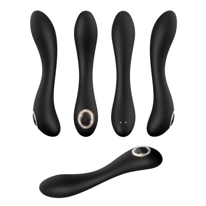 Wibrator punktu G Cleopatra, silikonowy, wodoodporny, 10 trybów wibracji