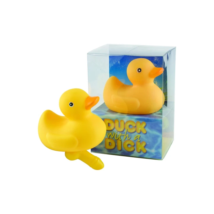 Kaczka do kąpieli z penisem, Żółta, Klasyczny design, Ukryty mechanizm