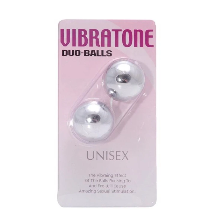 Kulki treningowe VIBRATONE, silikonowe, wodoodporne, z akcesoriami do zabawy