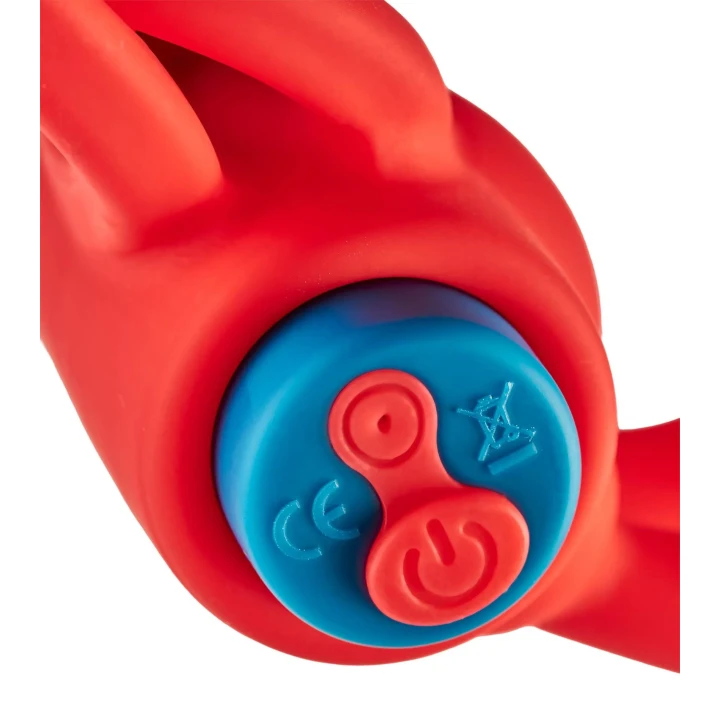 Wibrujący pierścień Dreamtoys Love Signal — 1 silnik, 3 poziomy, IPX6