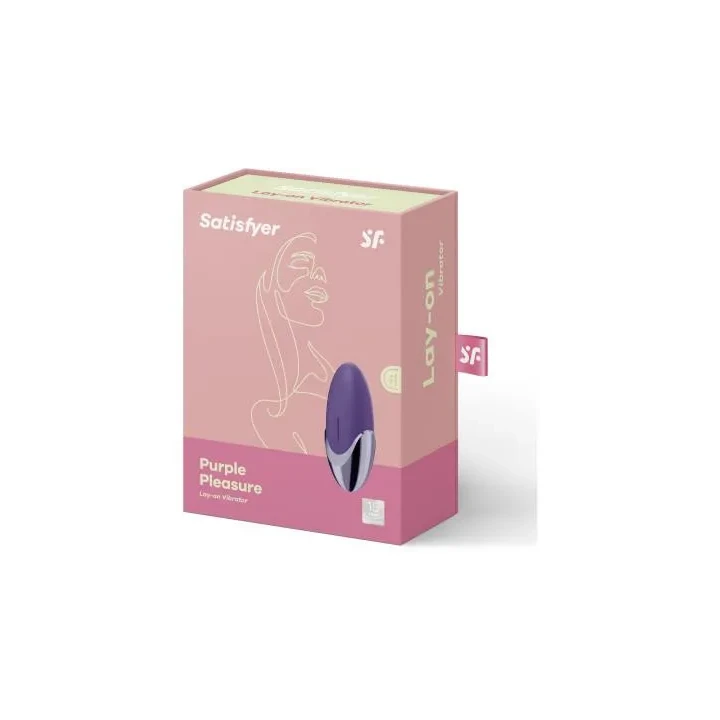 Wibrator klitoralny Violet Pleasure - 15 poziomów wibracji, ergonomiczny design, wodoodporny