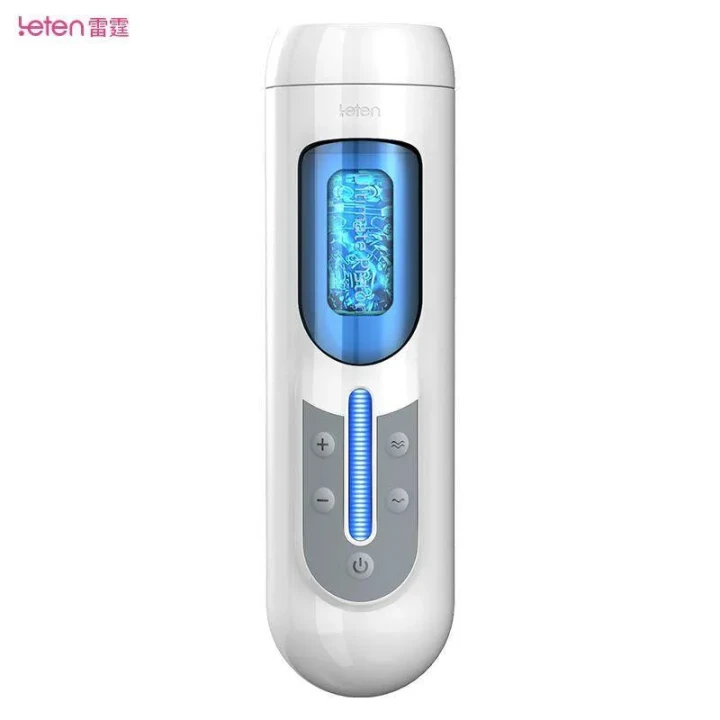 Masturbator wibracyjny A380 - silikon, wodoodporny, ładowany przez USB, 31 cm