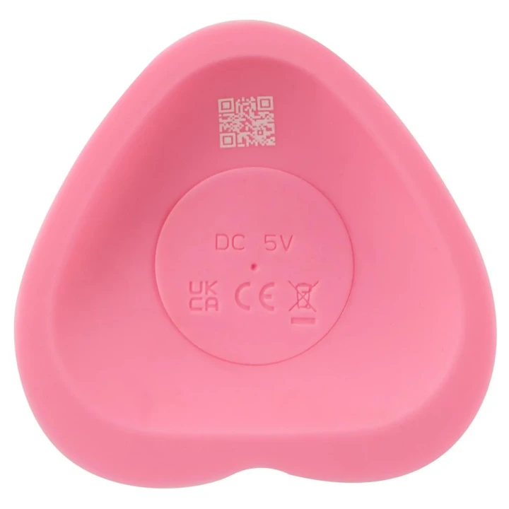Wibrator You2Toys Heart Guy Pink, wodoodporny, 10 trybów wibracji, silikonowy