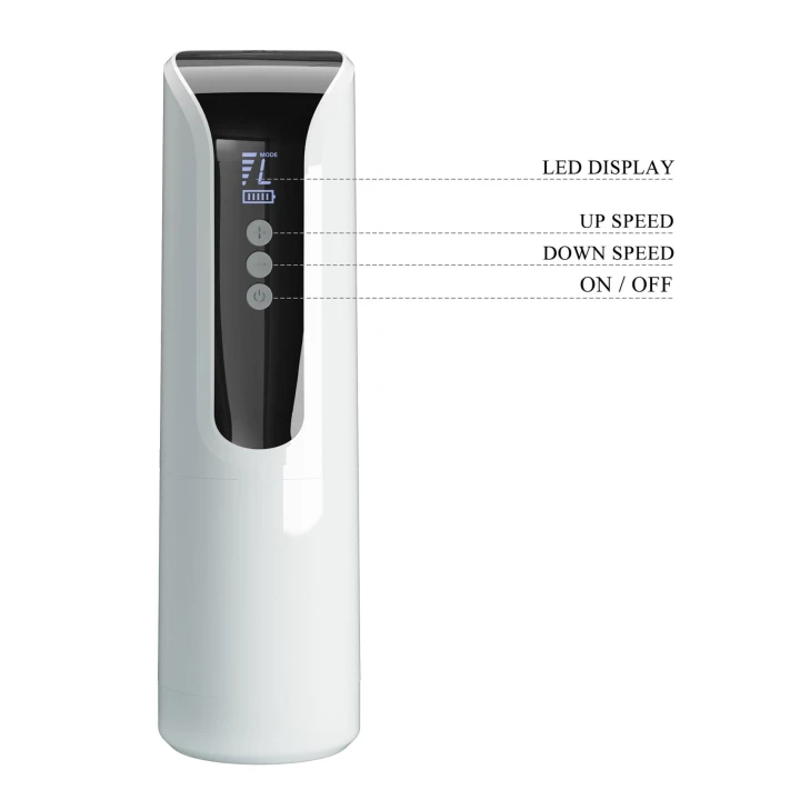 Masturbator automatyczny Pretty Love Kahleah z 7 trybami, rotacją i ładowaniem USB-C