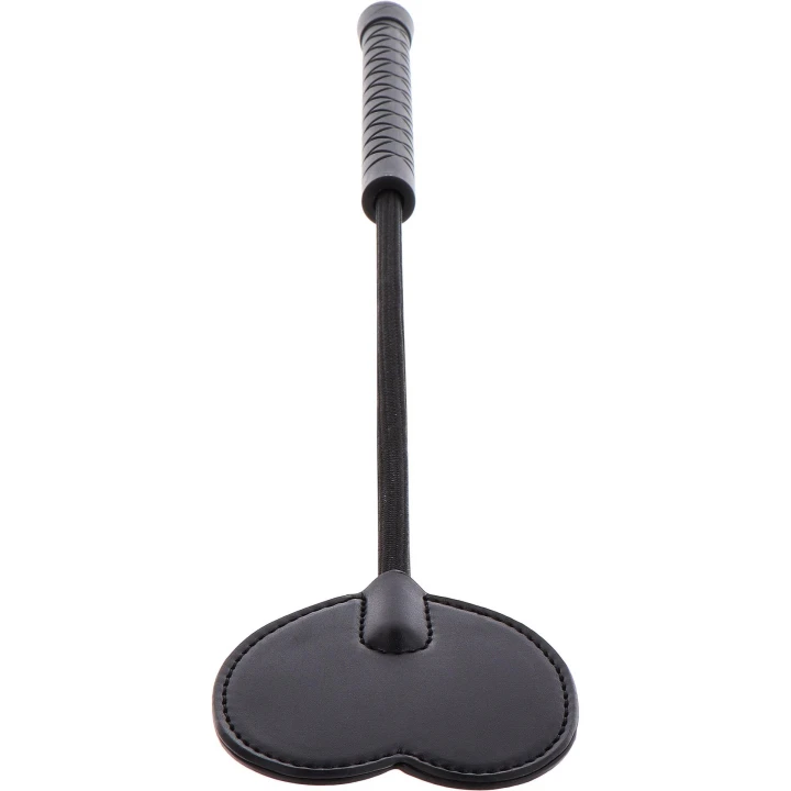 Pejcz z końcówką serca - EXTREME by HIDDEN DESIRE, skóra PU, 45 cm długości