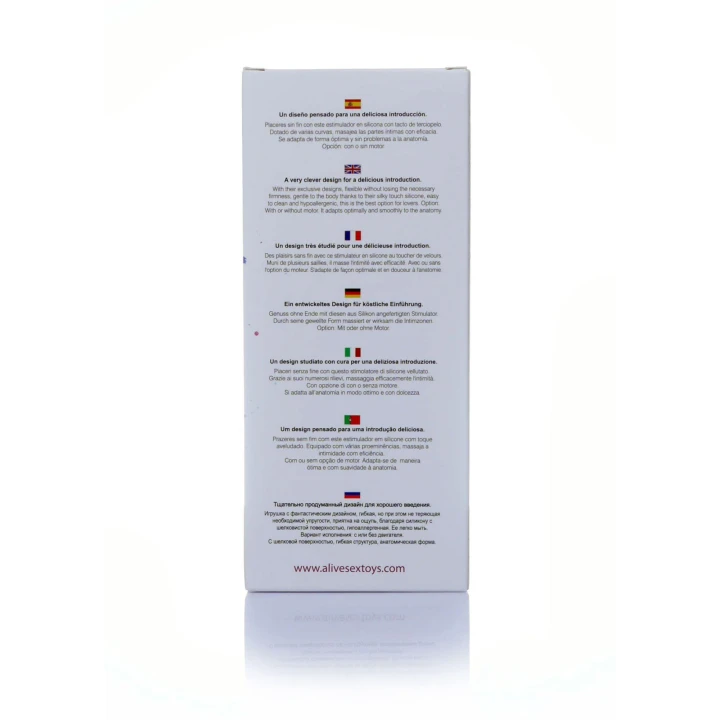 Wibrator analny Lance - Medical Silikon, wodoodporny, cichy silniczek, 14 cm