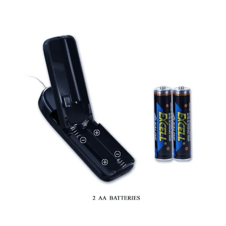 Wibrator do stymulacji intymnej BAILE ELEANORA z pilotem, 50mm x 30mm, cyberskóra