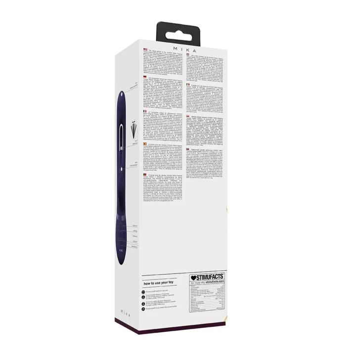 Wibrator G-Spot - VIVE057 Mika, Silikonowy, 10 Trybów, Wodoodporny