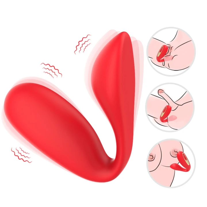 Wibrator Ultrasoniczny Ultrasonic Wave - Medyczny Silikon, 9 Trybów, Wodoodporny IPX7