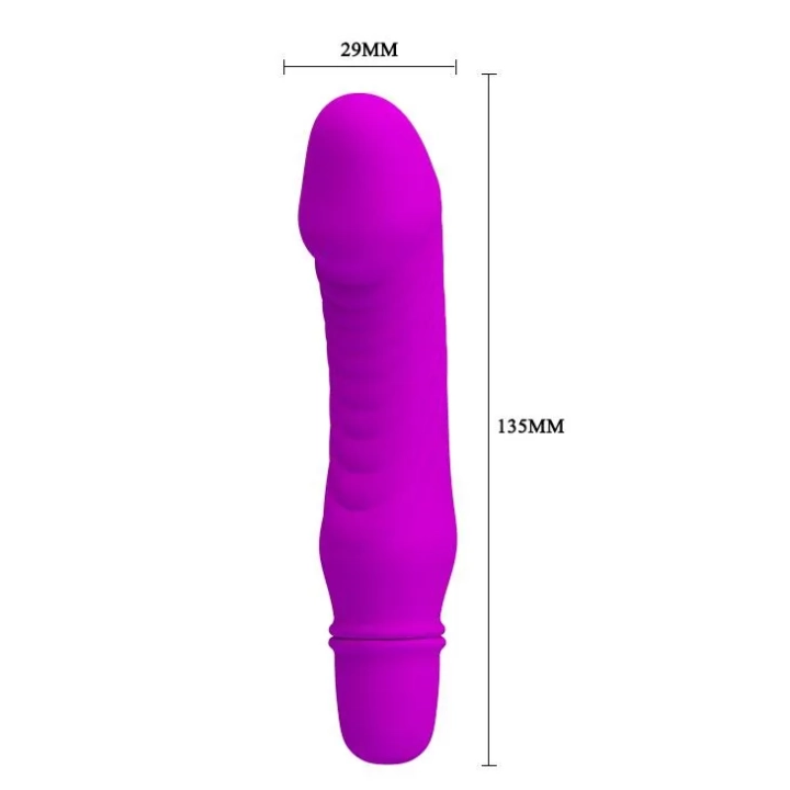 Stymulator intymny Pretty Love - STEV, silikonowy, 10 funkcji, wodoodporny