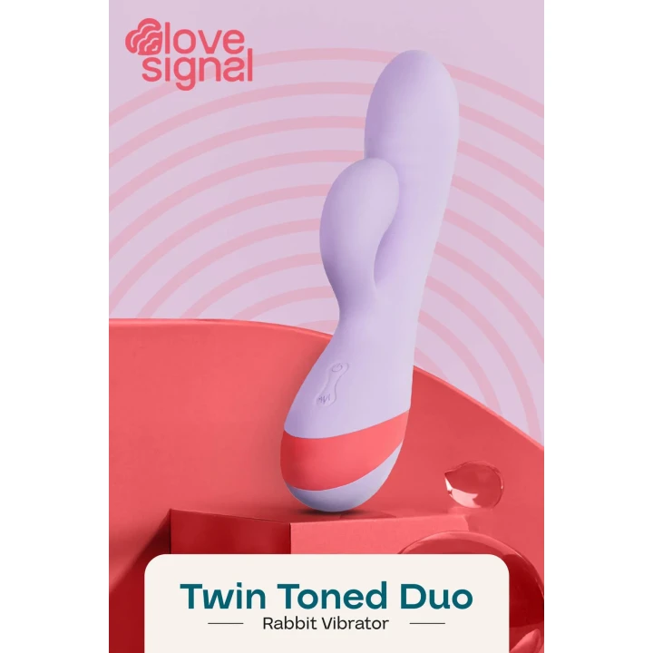 Wibrator Rabbit Dreamtoys Love Signal — 2 silniki, 3 poziomy, 7 programów