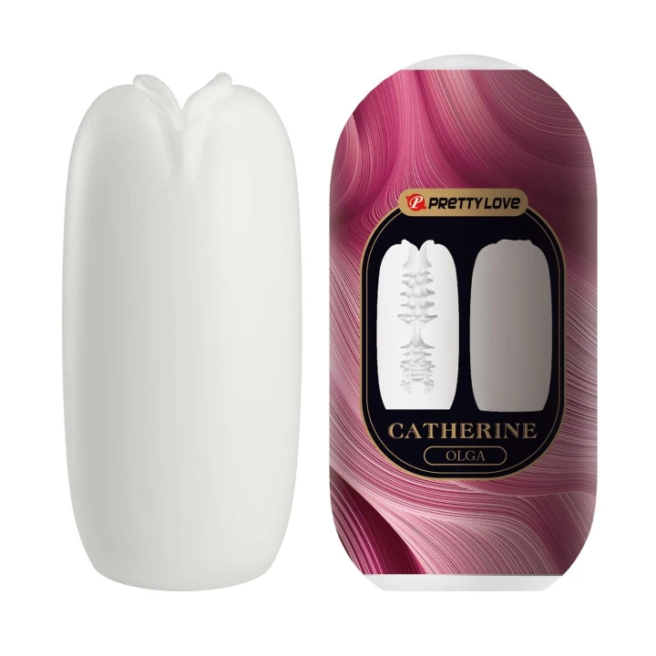 Masturbator - PRETTY LOVE Catherine OLGA, TPR ABS, miękki rękaw wewnętrzny, wielokrotnego użytku