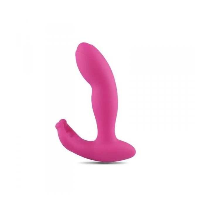 Stymulator łechtaczkowy Lowe Touch, Silikon, Wibracyjny, Podwójna Stymulacja