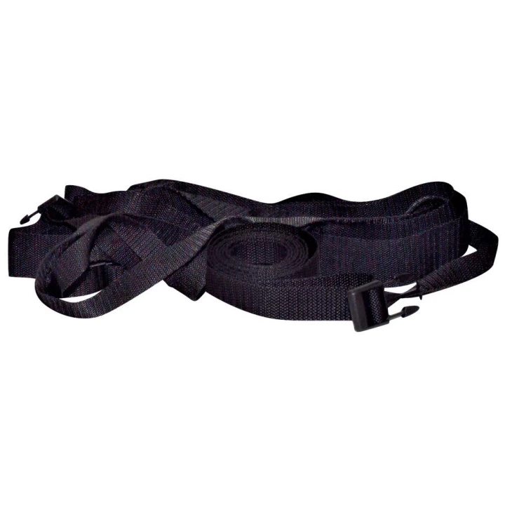 Zestaw do niewoli Bad Kitty - 4-pak, nylonowe paski 320 cm, mankiety z pianki