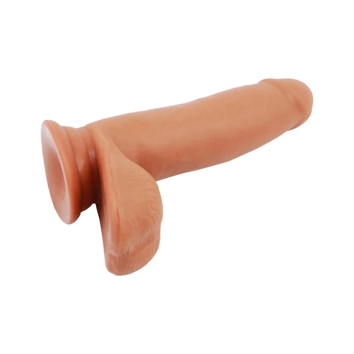 Dildo Sex Lure-Latin, 17,5 cm, Antybakteryjny TPE, Podwójna Gęstość