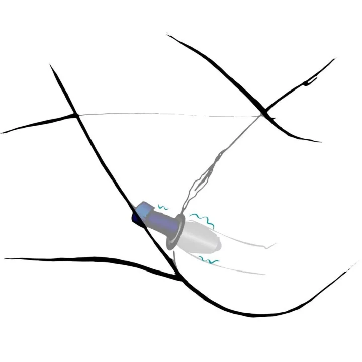 Zatyczka analna - Lust Tunnel Plug M, Silikon, 10 cm długości, 3-5 cm średnicy