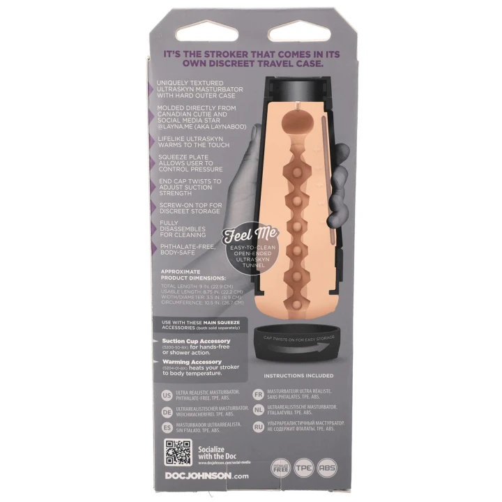 Masturbator Pussy GOSM ULTRASKYN, TPE, regulowana płytka nacisku, realistyczne doznania