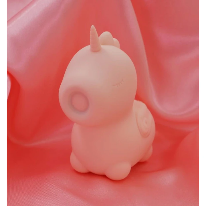 Wibrator do łechtaczki Unihorn Heart Throb, silikonowy, z 10 trybami wibracji, ładowny