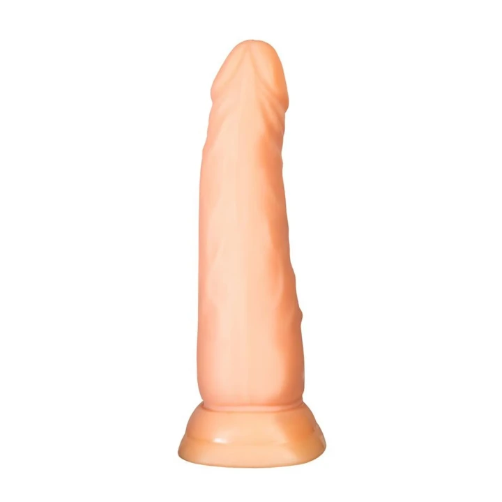 Dildo A-TOYS, TPE, Realistyczny, 16,8 cm, Gładka tekstura, Przyssawka