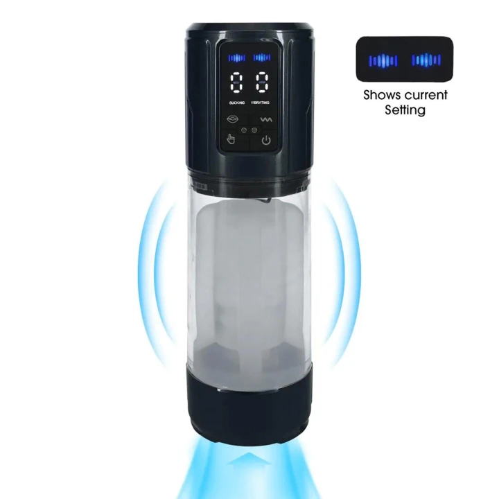 Masturbator automatyczny UltraLift - wodoodporny, ciśnienie regulowane, materiał ABS