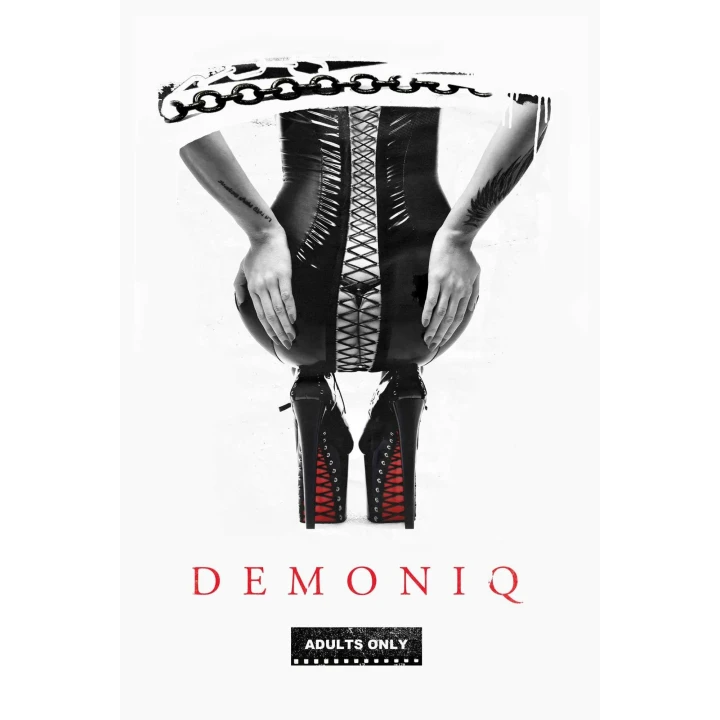 T-shirt męski DEMONIQ MEN, 100% bawełna, artystyczna grafika, regular L, biały