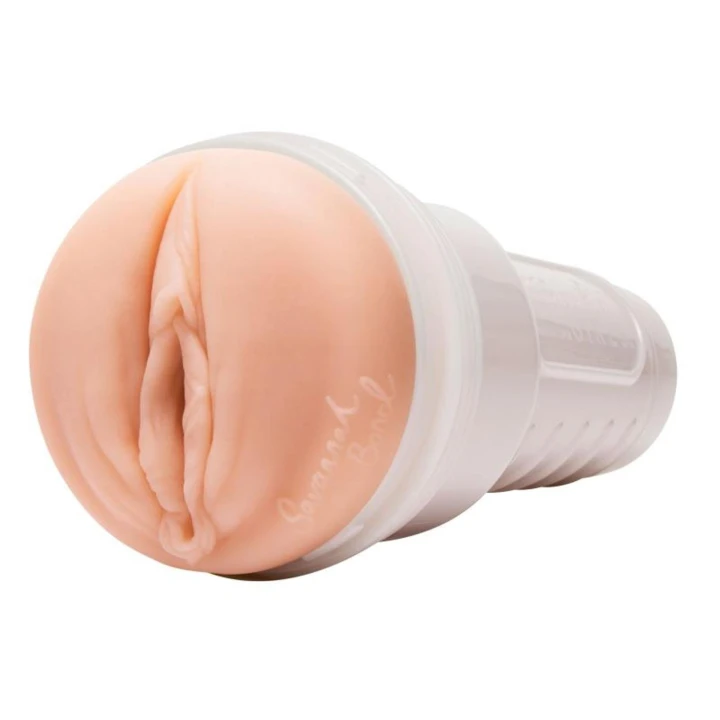 Masturbator - Fleshlight Savannah Bond, 25 cm, realistyczny rękaw SuperSkin, regulacja ssania