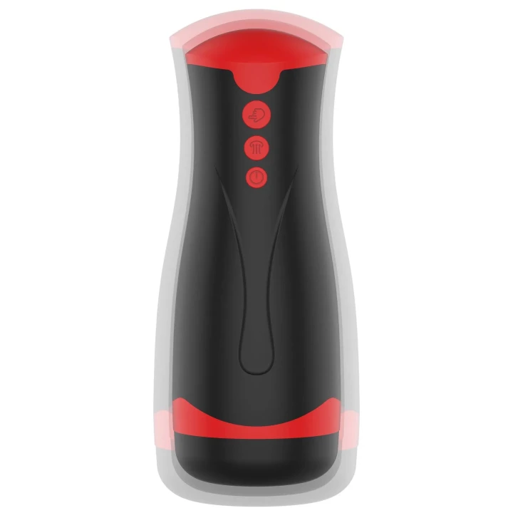 Masturbator FUSION X - Wibrujący, Głęboki Squeeze, Wodoodporny IPX5, 10 Trybów