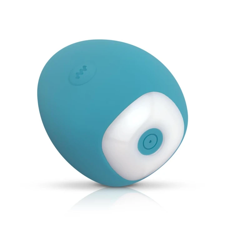 Wibrujące jajko do stymulacji Cala Azul — miękki silikon, 10 ustawień wibracji