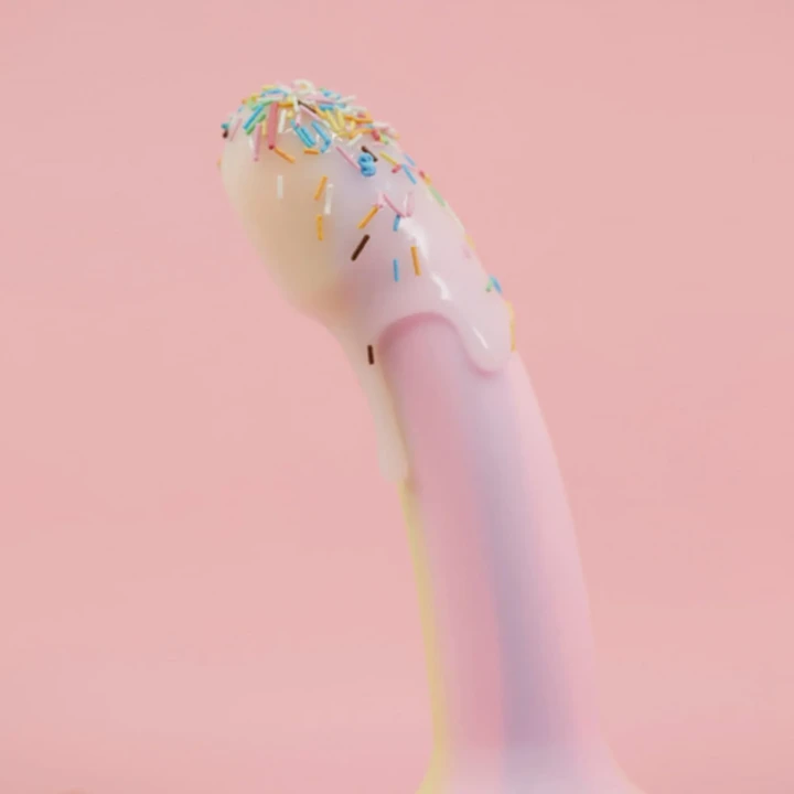 Dildo Silikonowy - DilDolls Fantasia, 100% Wodoodporny, Ergonomiczny Kształt