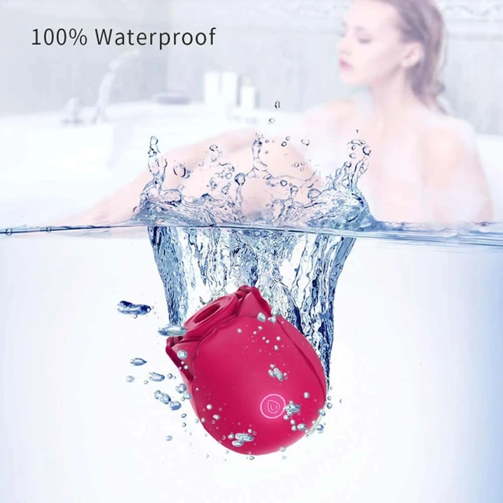 Stymulator łechtaczki USB, Silikonowy, 10 funkcji wibracji, Wodoodporny