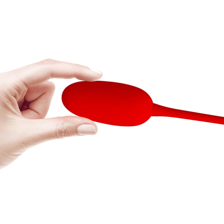 Jajko wibracyjne - Pretty Love KNUCKER, silikon, 12 funkcji wibracji, pamięć funkcji