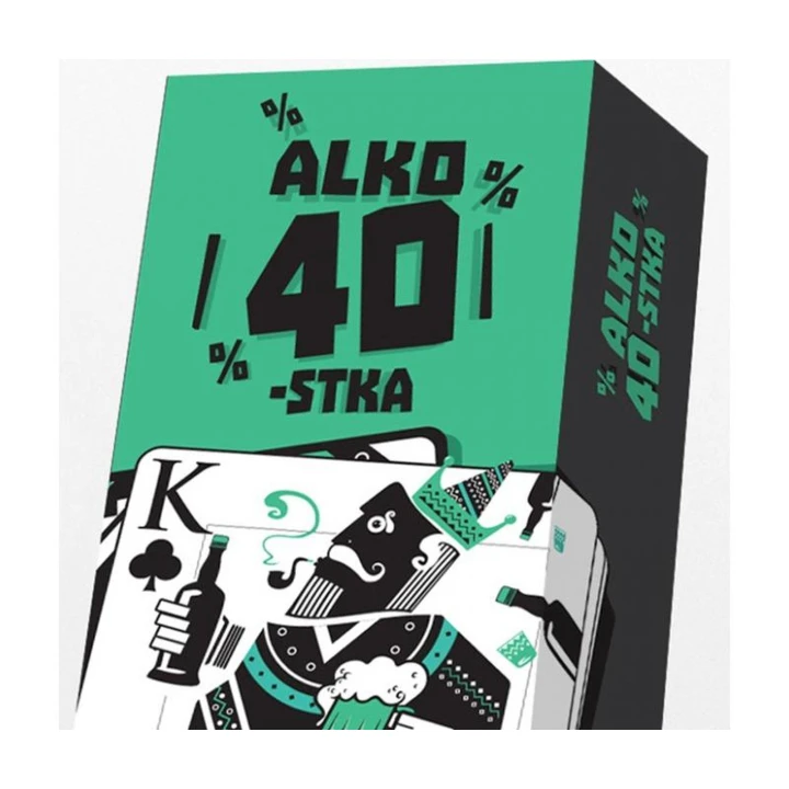 Gra towarzyska ALKO 40 - idealna na imprezy, śmieszne zadania, dużo śmiechu