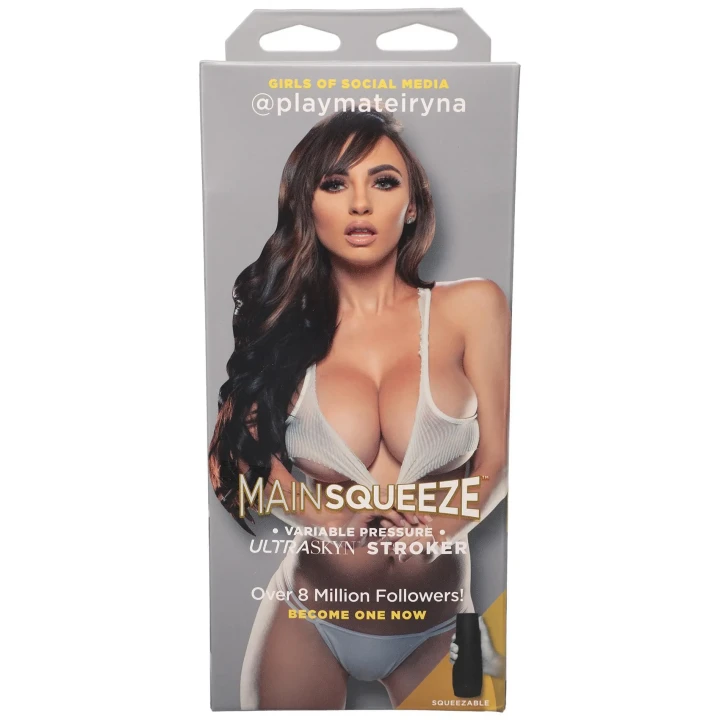 Stroker ULTRASKYN Main Squeeze - regulowane ciśnienie, unikalna tekstura, dyskretne przechowywanie
