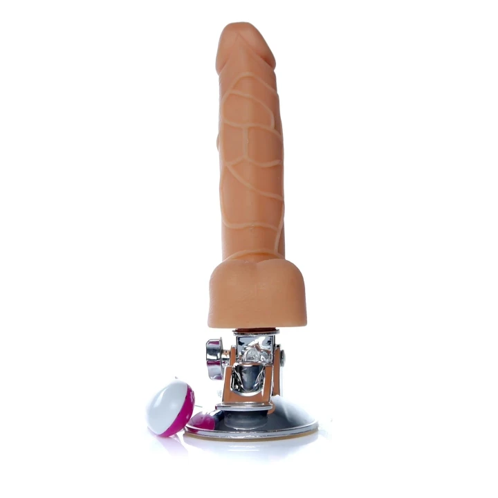 Wibrator - Mr. Perfect, 24 cm długości, 12 funkcji wibracji, z mocną przyssawką