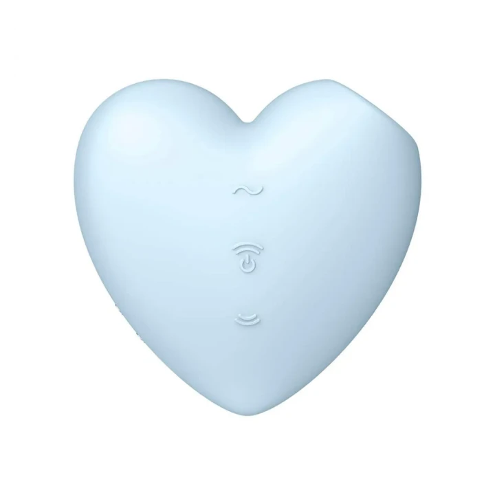 Stymulator łechtaczki Satisfyer Cutie Heart, wodoodporny, silicone medyczny, wibracje