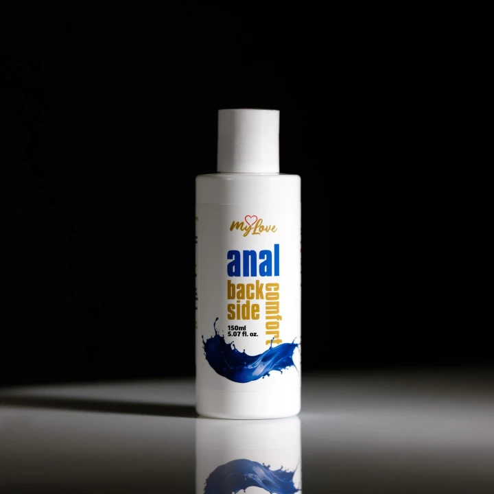 Żel intymny MyLove Anal - komfort 150 ml, z orzeźwiającym aromatem mięty, długotrwały poślizg