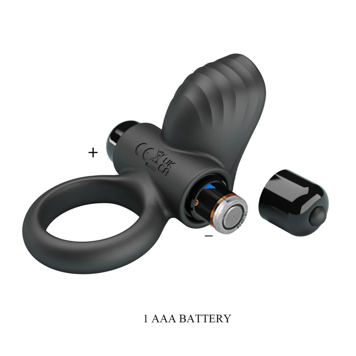 Pierścień wibracyjny do penisa PRETTY LOVE ADRIEN, 10 funkcji, 9 cm długości