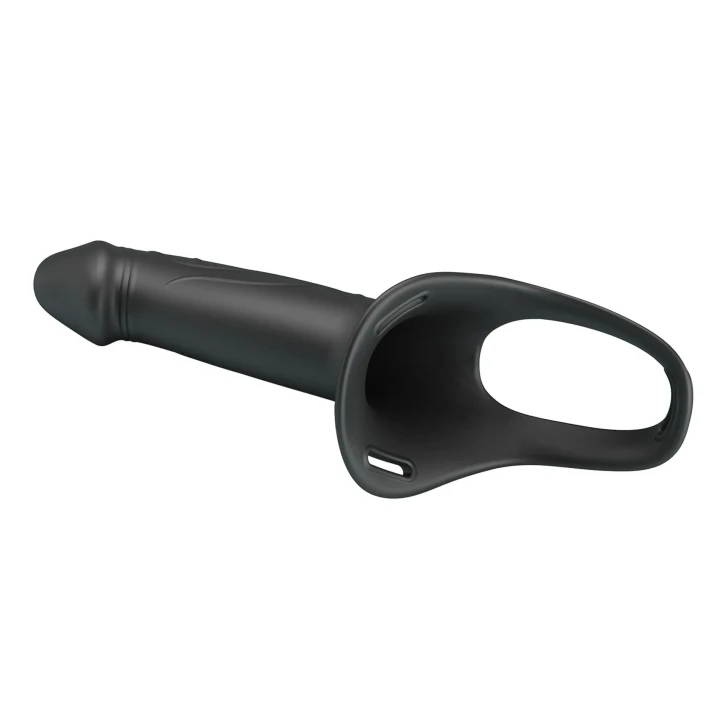 Dildo Hollow, Pretty Love, 25cm długości, regulowany pas, silikonowy