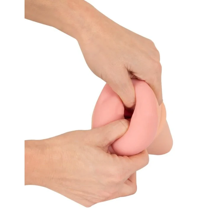 Korek analny i przedłużacz Nature Skin, elastyczny, głębokość 14 cm, średnica 3-8,5 cm