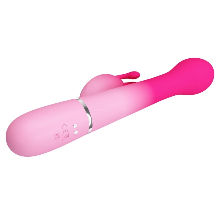 Wibrator króliczek Pretty Love Dejon – 7 trybów wibracji, 4 obroty, 4 pchnięcia