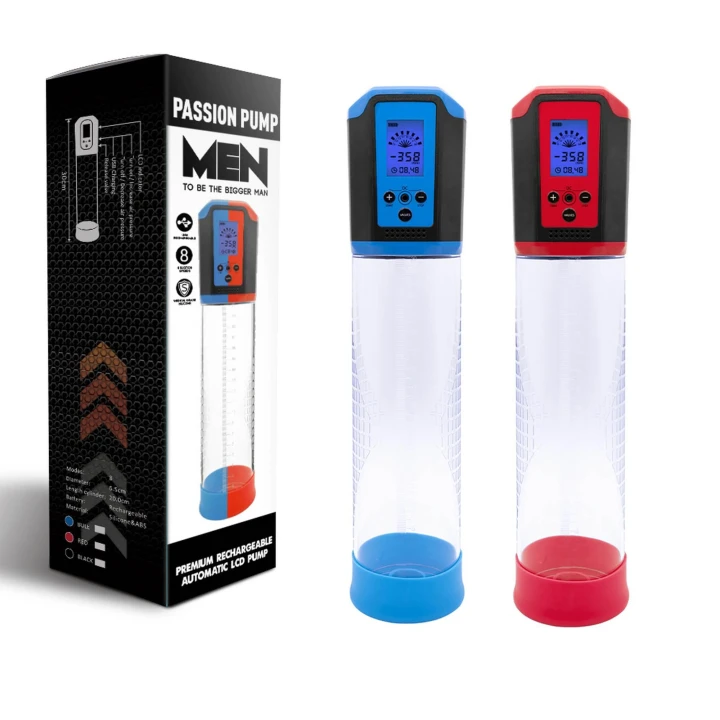 Pompka próżniowa, PASSION PUMP - Automatyczna, LCD, 5 stopni mocy zasysania