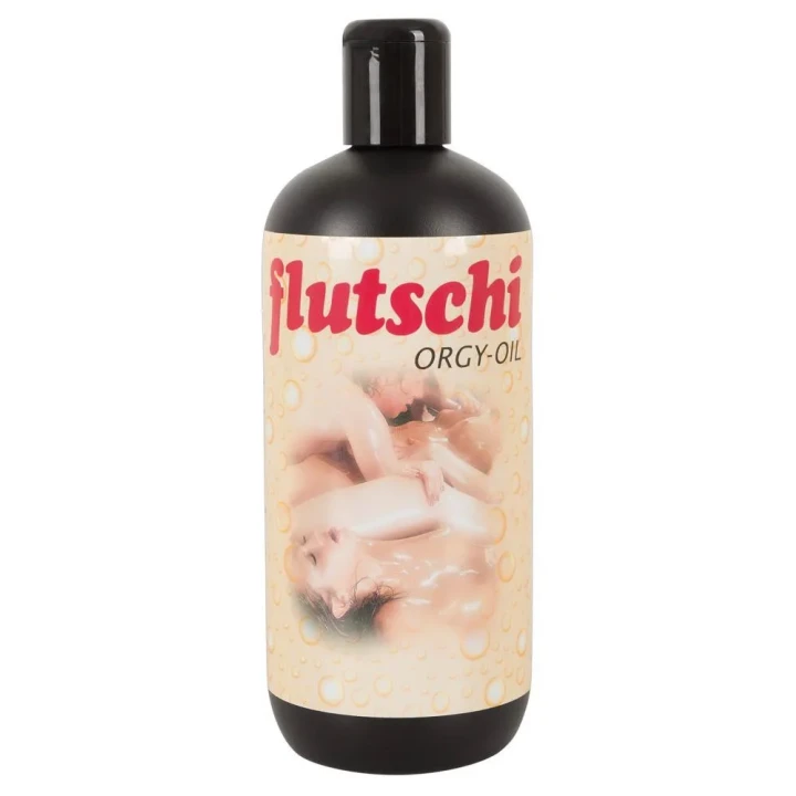 Olej do zabaw intymnych Flutschi 500ml, długotrwały poślizg, bezwonny, wysoka jakość