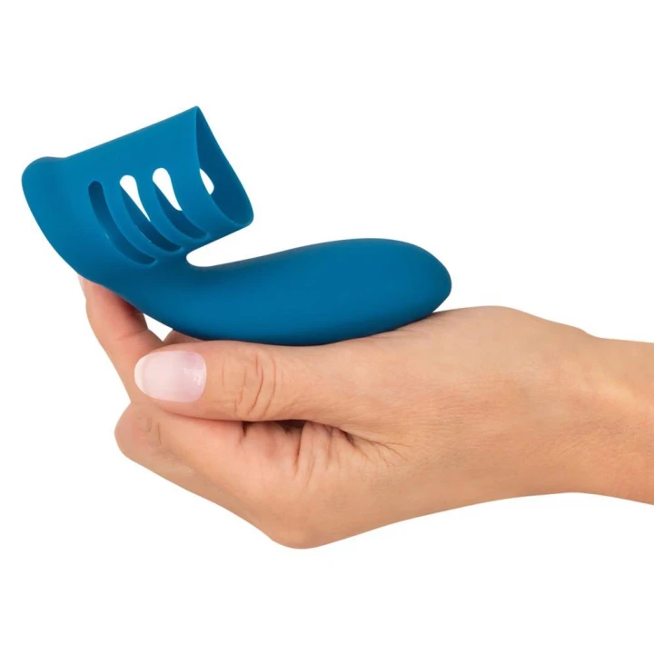 Pierścień wibrujący na penisa Sweet Smile, silikon, 7 trybów, elastyczny, 4,8 cm