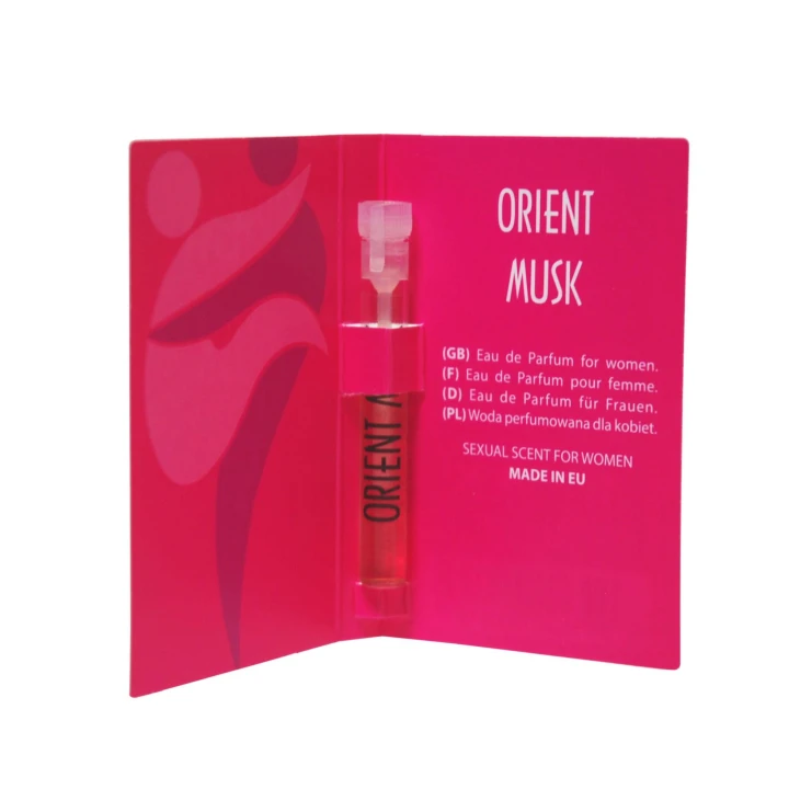 Perfumy Orient Musk 1ml – Eros, Zmysłowe Nuty Różowego Pieprzu i Jaśminu, Ekstaza