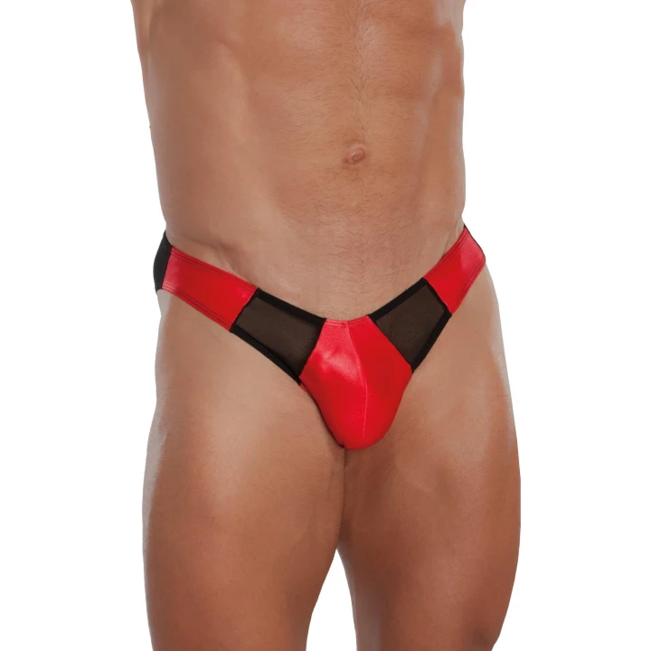 Siateczkowe slipy - SOFTLINE COLLECTION, XL, seksowne, elastyczne, komfortowe