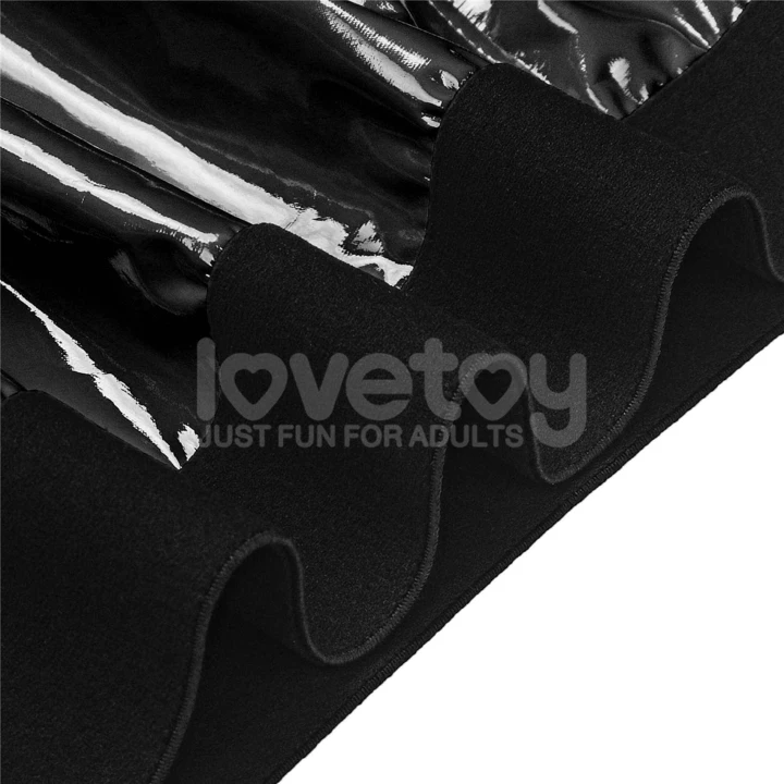 Szorty typu Strap-On - Chic, rozmiar 32-35 cali, elastyczny pas, czarne