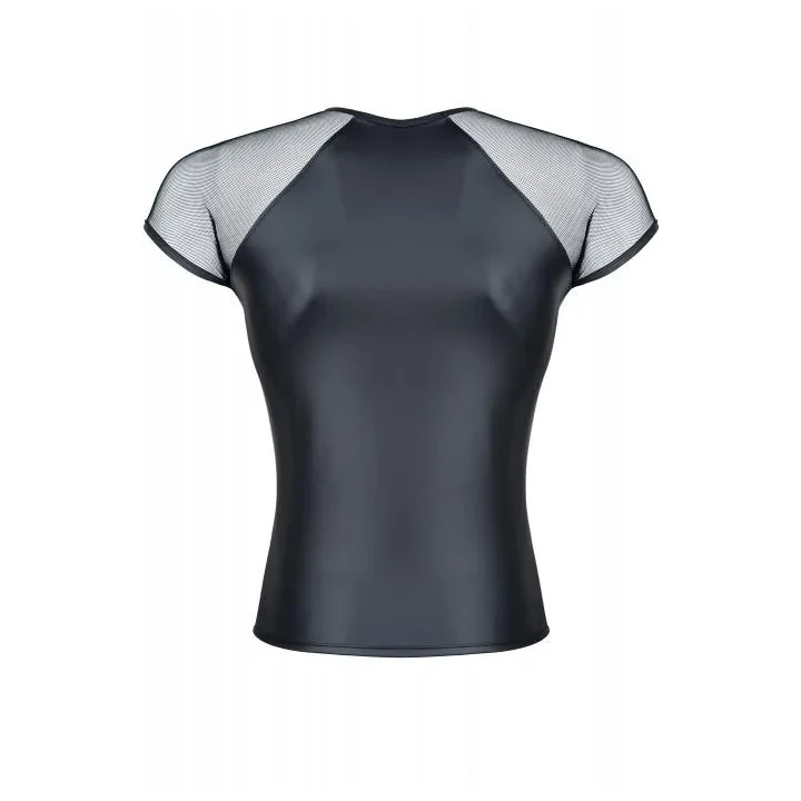 T-shirt męski REGNES FETISH PLANET Wetlook, Elastyczna siateczka, Poliester 95%